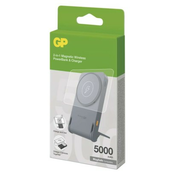 GP Q05B s powerbank, 5 000 mAh, 20 W+Wireless, črna