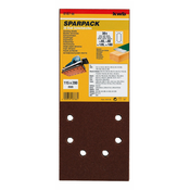 KWB set brusnih papira 115x280 GR40-180, 30/1 | drvo-metal, alu-oksid ( KWB 49818788 )