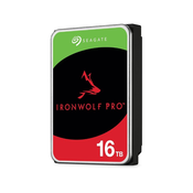 SEAGATE 16TB 3.5 SATA III 256MB 7200rpm ST16000NT001 IronWolf Pro hard disk