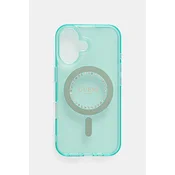 shumee Ovitek Guess IML Rhinestones MagSafe - iPhone 16 (zelen)
