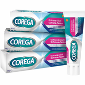 Corega Gum Protection fiksacijska krema za zobne proteze 3x40 g