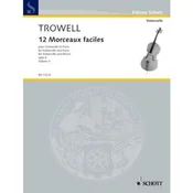 TROWELL:12 MORCEAUX FACILES OP.4 VOL.3 CELLO AND PIANO