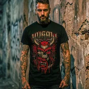 Hardcore majica moška - ONI MASK - HYRAW - 262TS07