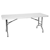 NEW Zložljiva gostinska miza bela 183x75cm do 150kg - Hendi 810910
