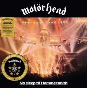 Motörhead - No Sleep Til Hammersmith (50th Anniversary) (Poster) (Yellow & Black Coloured) (LP)