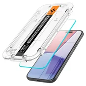 Spigen SZKŁO HARTOWANE SPIGEN GLAS.TR EZ FIT 2-PACK IPHONE 15 PLUS CLEAR