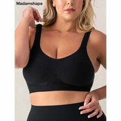 Madamshape Brezžični nedrček za oblikovanje telesa Daily Comfort | UPFORMA Črna XL
