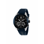 Ura Maserati moška, srebrna barva, R8871612046