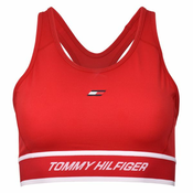 Sportski grudnjak Tommy Hilfiger Mid Int Tape Bra - primary red