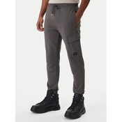 C.P. Company Spodnji del trenirke 20CMSP067A110044R Siva Slim Fit