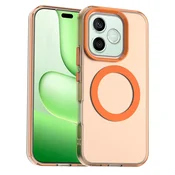 Hibridni ovitek Techsuit CandyCase MagSafe za Honor 600 Lite - orange