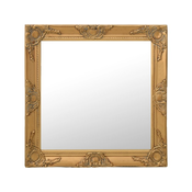 Den Stensko ogledalo v baročnem stilu 60x60 cm zlato
