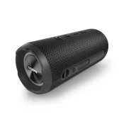 Niceboy Nexus - LED Brezžični zvočnik z mikrofonom 26W/4000 mAh IPX6 črna