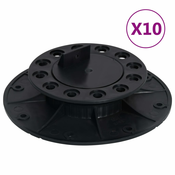vidaXL Nastavljive noge za talne obloge 10 kosov 25-40 mm