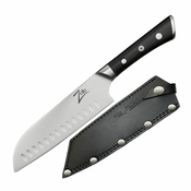 Zelite Infinity by Klarstein Serija Razor-Edge, 7 nož santoku, 59 HRC, nerjaveče jeklo (RE-SANT-59RW)