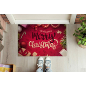 tulup.si Predpražnik za vrata We wish You a Merry Christmas 150x100 cm