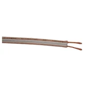 Kabal za zvucnike providni 2x0.75mm2