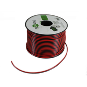 AV-Elmak Kabel, dvojna linija, B/R, 2x0,75 mm, 1 m [G677957]