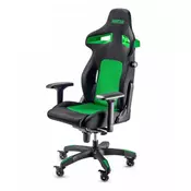 SPARCO Gejmerska stolica STINT crno/zelena