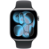 Pametni sat Apple - Watch S11 Cellular, 46 mm, S/M, Space Grey Aluminium/Black