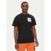 THE NORTH FACE Majica  črna / bela