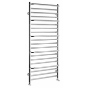 Radiator MANISA, 600 x 1328 s petimi obešalniki za brisačo, kromast - Kromasta - 24 - Jeklo - Dodatna oprema za obešalnik za brisače - Okrogla - Sapho - MANISA - 600.00 - 600x1328 mm - 1328.00 - 5.35 - 341,00