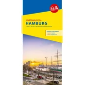 Falk Stadtplan Extra Hamburg 1:22.500