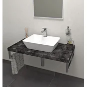 SAPHO AVICE Kamnita Stenska Deska za Umivalnik 70x50cm, Debelina 5cm