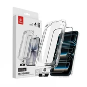 Crong 2x Kaljeno steklo EasyShield za iPhone 17 Pro Max / 16 Pro Max