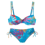LASCANA Bikini modra/jagoda/oranžna/roza