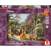 Schmidt - Puzzle Kinkade: Disney: Ples s princom - 1 000 dijelova