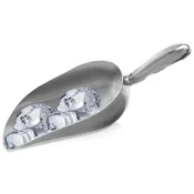 shumee Kuhinjska lopatica za zajemanje razsutih izdelkov, kovina in aluminij, 200 ml