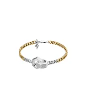 ARMANI EXCHANGE Zapestnica CLASSIC zlata / srebrna