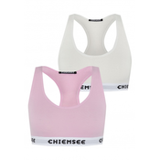 Top Chiemsee BRA 2 Pcs - 2810 L Pink - White