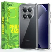 Ovitek za Xiaomi Redmi Note 15 Pro 5G, silikonski, prozoren