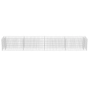 Gabionska sadilica od pocincanog celika 360 x 50 x 50 cm