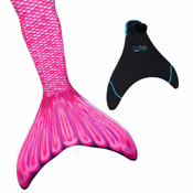 Fin Fun Kostum morske deklice MALIBU PINK s plavutjo, M ( 44-46)