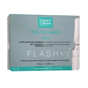 MartiDerm The Originals Flash posvetljevalni serum s takojšnjim učinkom proti utrujenosti v 5 ampulah po 2 ml