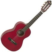 Valencia VC202 Transparent Wine Red 1/2 klasicna gitara za djecu (Kao novo)
