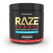 THE PROTEIN WORKS Raze Burner Pre-Workout Stimulant 300 g sour cherry & apple