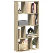 Regal za knjige boja hrasta 60x20x120,5 cm od konstruiranog drva