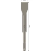 Ploščato dleto PRO SDS plus-4C, 20 x 140 mm