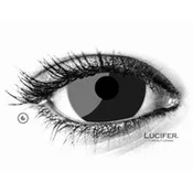 BLACK MINI SCLERA barvne leče - -3.50