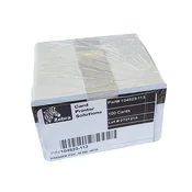 Zebra 100 kos Belih kartic z magnetnim trakom Zebra Premier PVC 30 mil HiCo