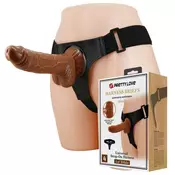 shumee PRETTY LOVE - HLAČKE Z OZNAKO - Michael, univerzalni strap-on, 7,0 dildo