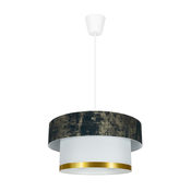 Luster na kablu RESSA 1xE27/60W/230V zelena