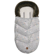 KikkaBoo® Zimska vreča za voziček Luxury Dreamy fields grey