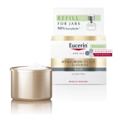 Eucerin Hyaluron-Filler + Elasticity nočna krema refill, 50 ml