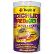 shumee TROPICAL CICHLID RDEČE IN ZELENE VELIKE PALČKE 1000 ML/300 G