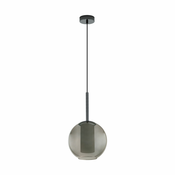Eglo 97633 - Viseci luster na kablu TINDARI 1xE27/60W/230V u dimljenoj crnoj boji